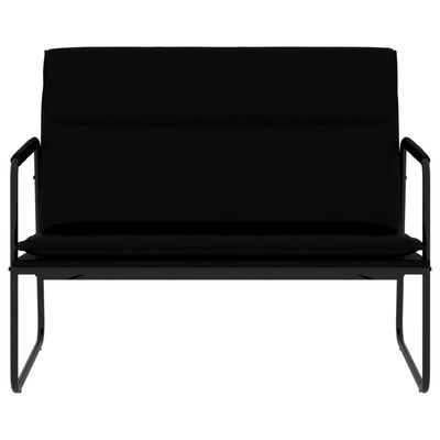 vidaXL Bench Black 100x64x80 cm Faux Leather