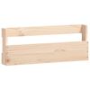 vidaXL Wall-mounted Shoe Racks 2 pcs 59x9x23 cm Solid Wood Pine