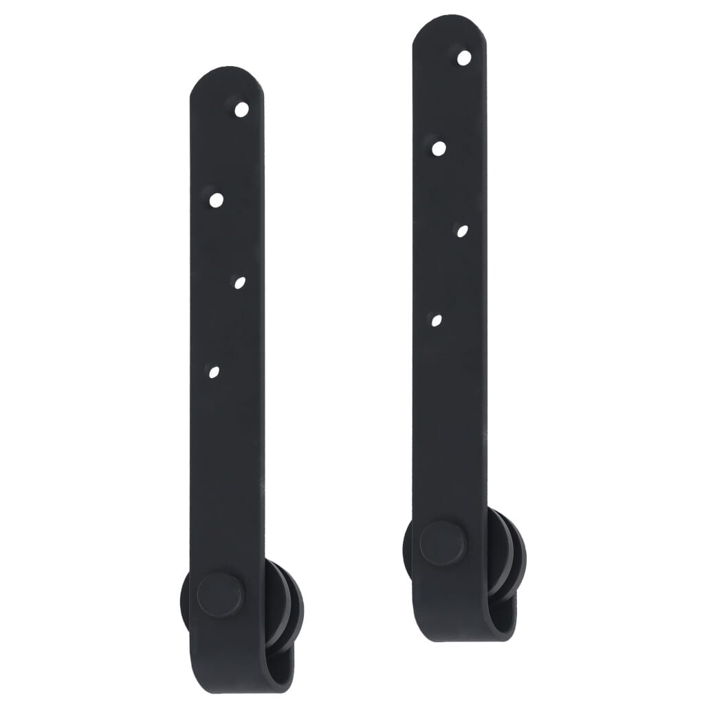 vidaXL Mini Sliding Cabinet Door Kit Carbon Steel 183 cm