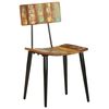 vidaXL Dining Chairs 2 pcs Solid Reclaimed Wood