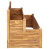 vidaXL 2-Tier Garden Planter 160x75x84 cm Solid Acacia Wood