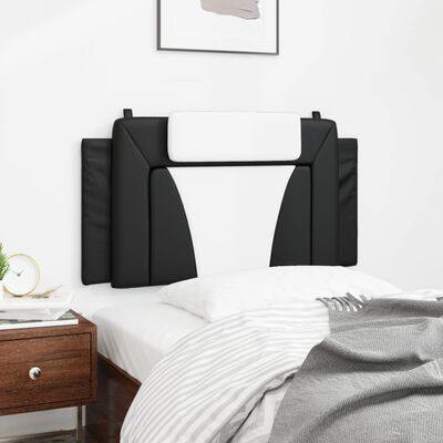 vidaXL Headboard Cushion Black and White 100 cm Faux Leather
