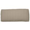 vidaXL Cushion Taupe 120 x 50 x 12 cm Oxford Fabric