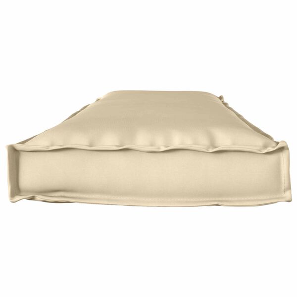 vidaXL Cushion Beige 140 x 40 x 8 cm Oxford Fabric