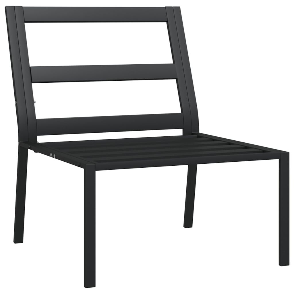 vidaXL Garden Chairs with Sand Cushions 2 pcs 60x74x79 cm Steel