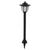 vidaXL Outdoor Solar Lamps 6 pcs LED Black