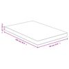 vidaXL Table Top 60x100x4 cm Bamboo
