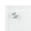 vidaXL Kitchen Backsplash Transparent 70 x 50 cm Tempered Glass
