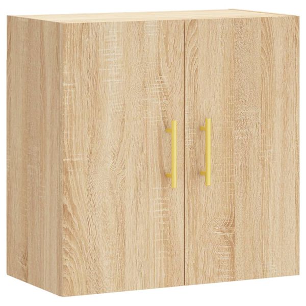vidaXL Wall Cabinet Sonoma Oak 60x31x60 cm Engineered Wood