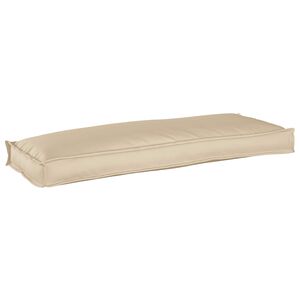 vidaXL Cushion Beige 110 x 40 x 8 cm Oxford Fabric