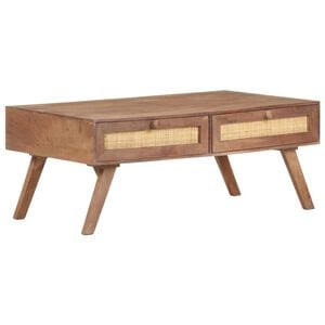 vidaXL Coffee Table 100x60x40 cm Solid Mango Wood