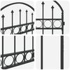 vidaXL Fence Gate Grey 89 x 200 cm Steel