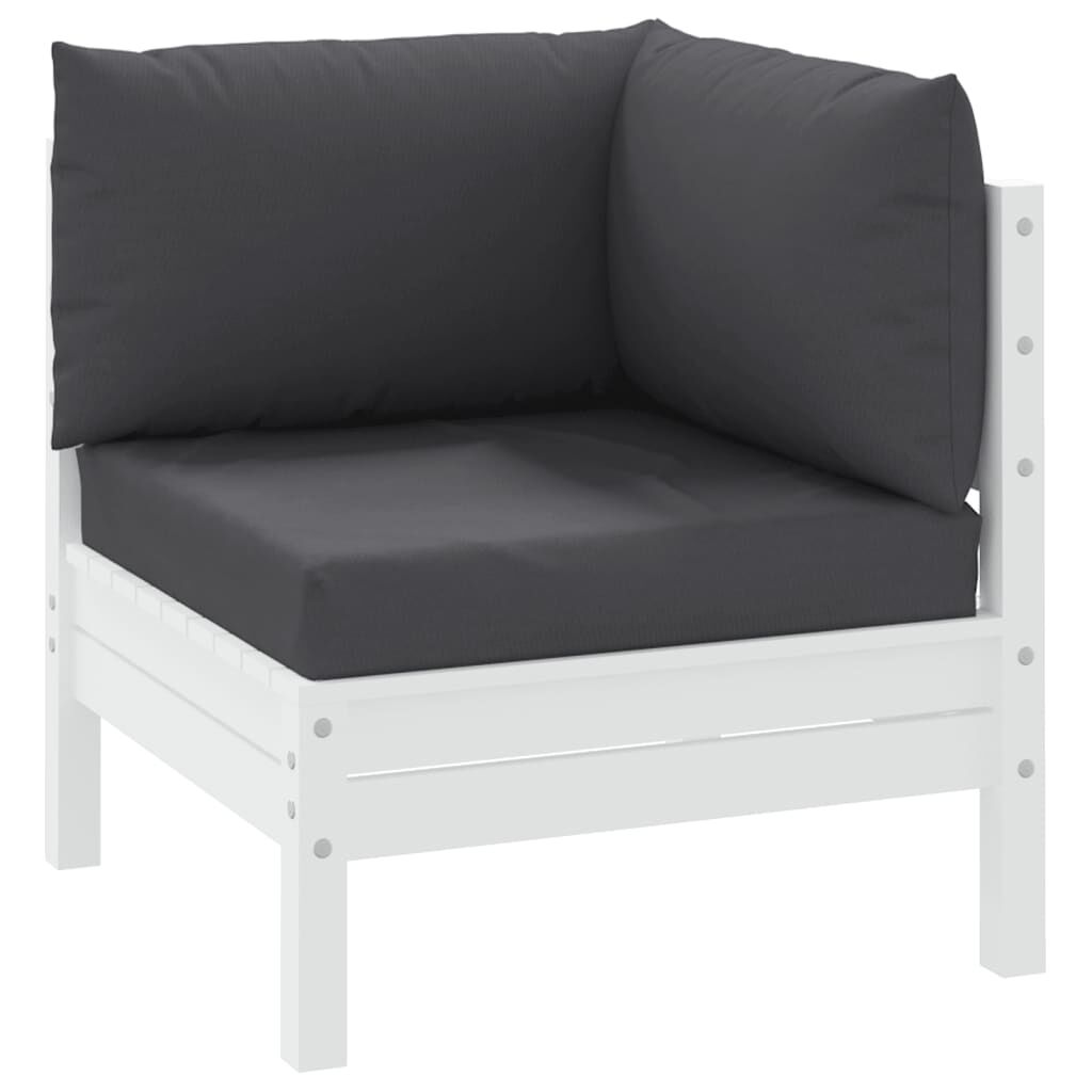 vidaXL Pallet Cushions 3 pcs Anthracite Oxford Fabric