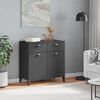 vidaXL Sideboard VIKEN Anthracite Grey 80x40x80 cm Engineered Wood