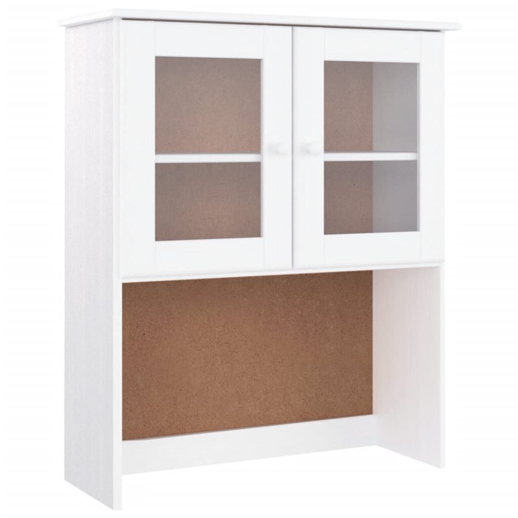 vidaXL Dresser Top ALTA White 77x30x92 cm Solid Wood Pine