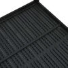vidaXL Coffee Table Black 78x78x74 cm HDPE Wood Look