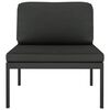 vidaXL 7 Piece Garden Lounge Set with Cushions Aluminium Anthracite