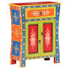 vidaXL Hand Painted Sideboard 60x30x75 cm Solid Mango Wood