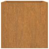 vidaXL Planter 62x47x46 cm Corten Steel
