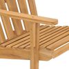 vidaXL Adirondack Chair Solid Teak Wood