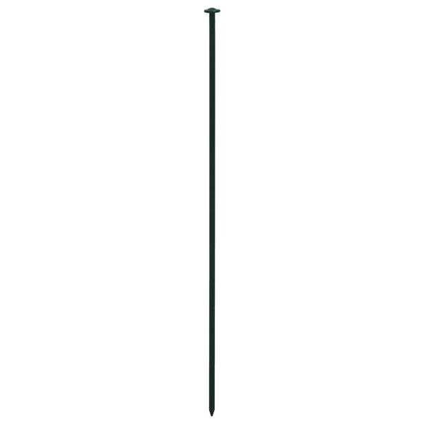 vidaXL Arched Garden Fence Set 77.3x26 cm Green