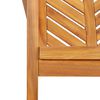 vidaXL Garden Dining Set 3 pcs Brown 90 x 90 x 74 cm Solid acacia wood