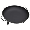 vidaXL Fire Pit 67.5x58x22.5 cm Steel