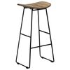 vidaXL Bar Chairs 2 pcs Reclaimed Teak