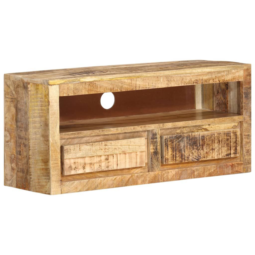 vidaXL TV Cabinets 2 pcs 88x30x40 cm Solid Wood Mango