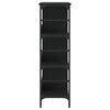 vidaXL Sideboard Black 102x32x103.5 cm Engineered Wood