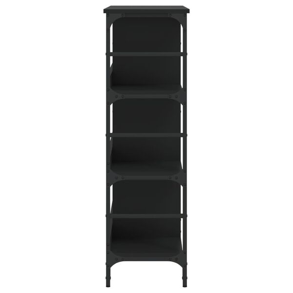 vidaXL Sideboard Black 102x32x103.5 cm Engineered Wood