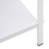 vidaXL 5-Layer Book Shelf White 60x27.6x158.5 cm Engineered Wood