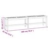vidaXL Garden Bench 180 cm Solid Wood Acacia