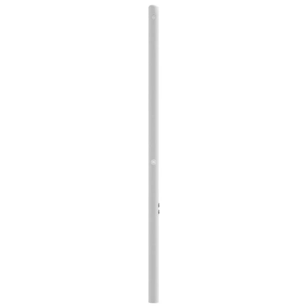 vidaXL Metal Headboard White 100 cm