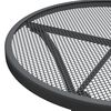 vidaXL 5 Piece Garden Dining Set Expanded Metal Mesh Anthracite