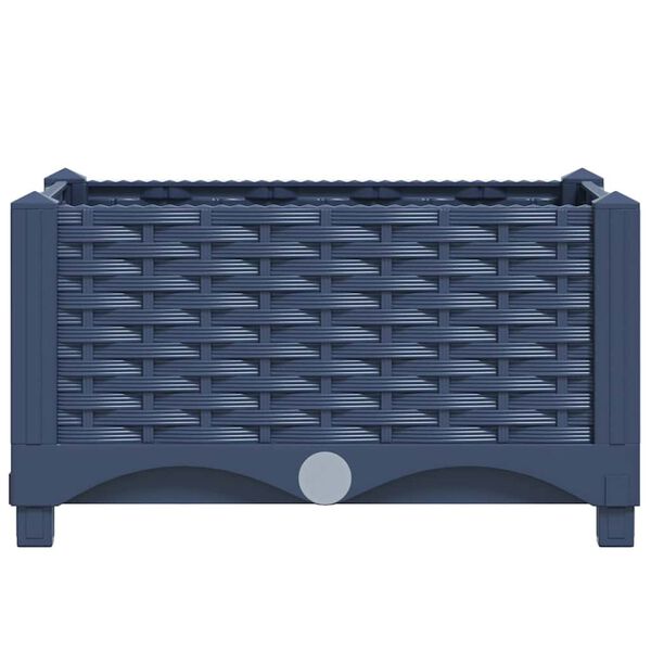 vidaXL Raised Bed 40x40x23 cm Polypropylene