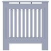 vidaXL MDF Radiator Cover Grey 78 cm