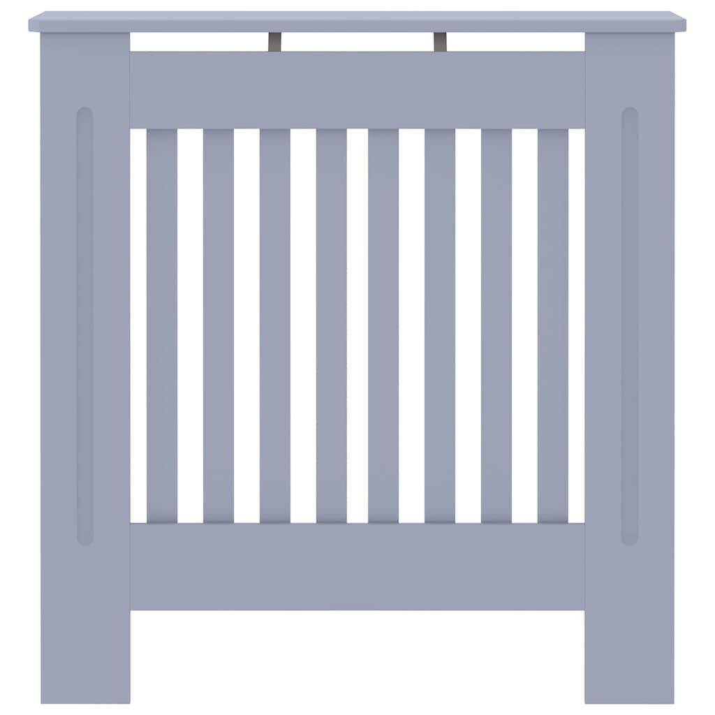 vidaXL MDF Radiator Cover Grey 78 cm