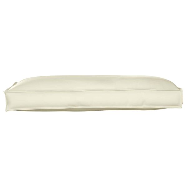 vidaXL Cushion Cream 120 x 60 x 12 cm Oxford Fabric