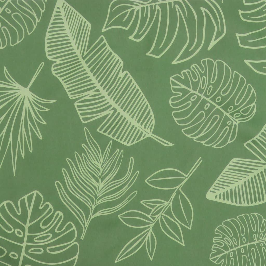 vidaXL Garden Bench Cushion Leaf Pattern 180x50x7 cm Oxford Fabric