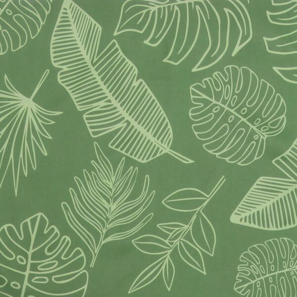 vidaXL Garden Bench Cushion Leaf Pattern 180x50x7 cm Oxford Fabric