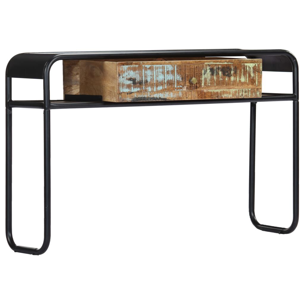 vidaXL Console Table 118x30x75 cm Solid Reclaimed Wood