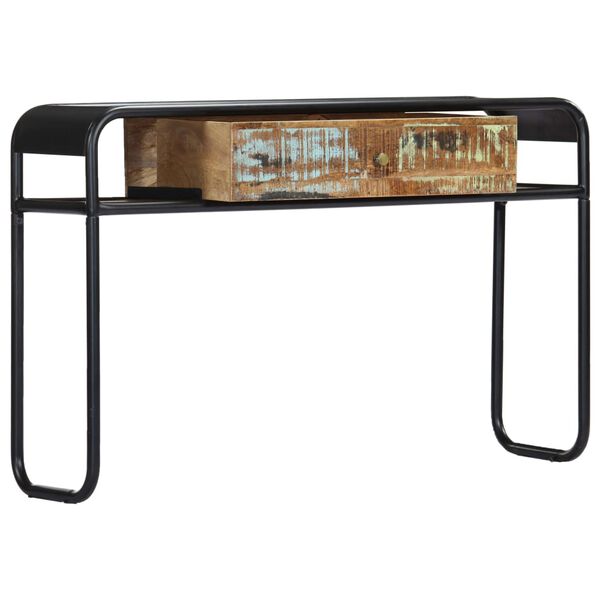vidaXL Console Table 118x30x75 cm Solid Reclaimed Wood