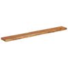 vidaXL Wall Shelf 160x20x3.8 cm Rectangular Solid Wood Acacia Live Edge