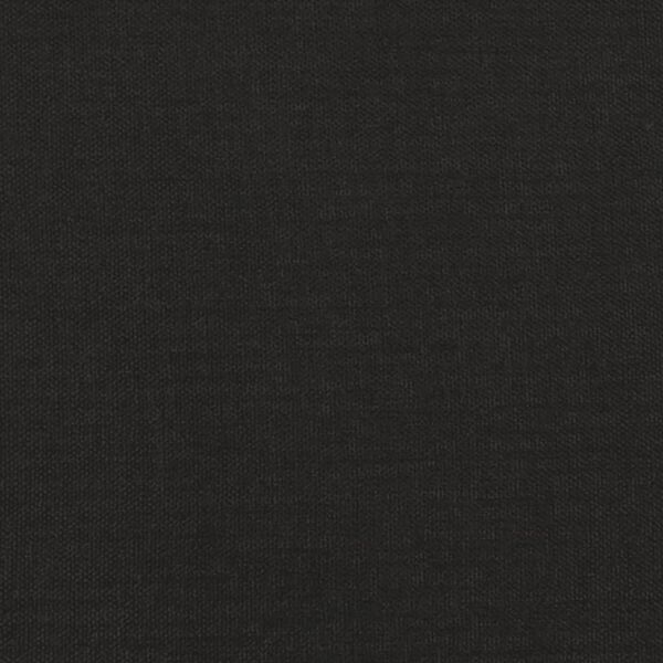vidaXL 2-Seater Sofa Bed Black Fabric