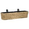 vidaXL Planters 2 pcs Water Hyacinth