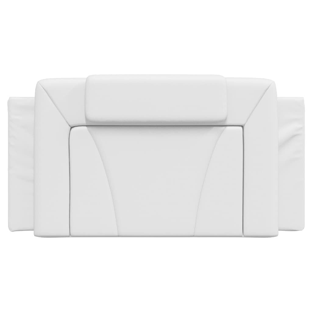 vidaXL Headboard Cushion "Viana" White 100 cm Faux Leather