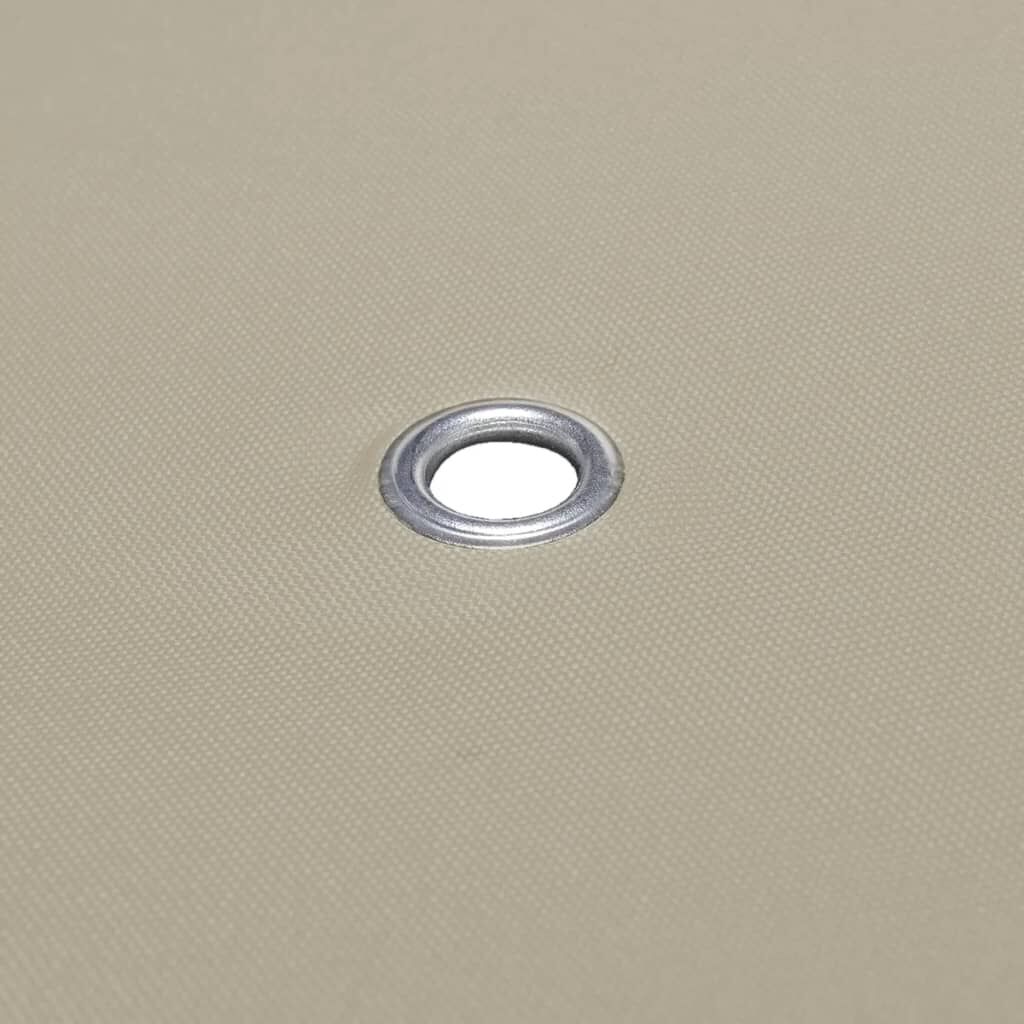 vidaXL Gazebo Cover Canopy Replacement 310 g / m² Beige 3 x 4 m