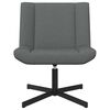 vidaXL Swivel Chair Dark Grey 63 x 75 x 76 cm Fabric