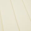 vidaXL Sun Lounger Cushion Cream 186x58x4cm Oxford Fabric